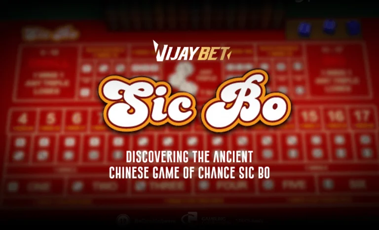 Discovering The Ancient Chinese Game Of Chance Sic Bo